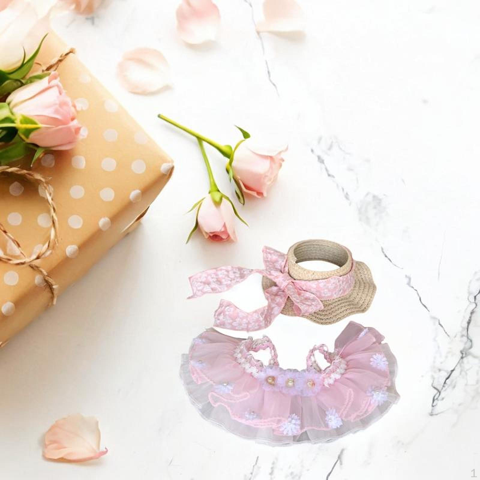 

Милая кукольная одежда, костюм, аксессуары со шляпой, комплект для кукольного костюма 5,91 Pink Hat