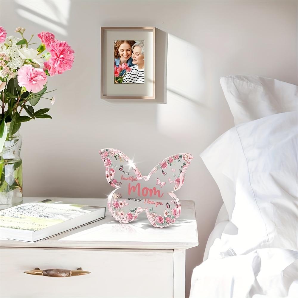 2D Flat Acrylic Butterfly Decoration, Indoor and Outdoor Decoration - No Battery/electricity Required, Free Day Decoration, Shop Decoration, Du