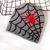 Spider Pattern Knit Beanie For Men And Women Warm Streetwear Fashion 2023