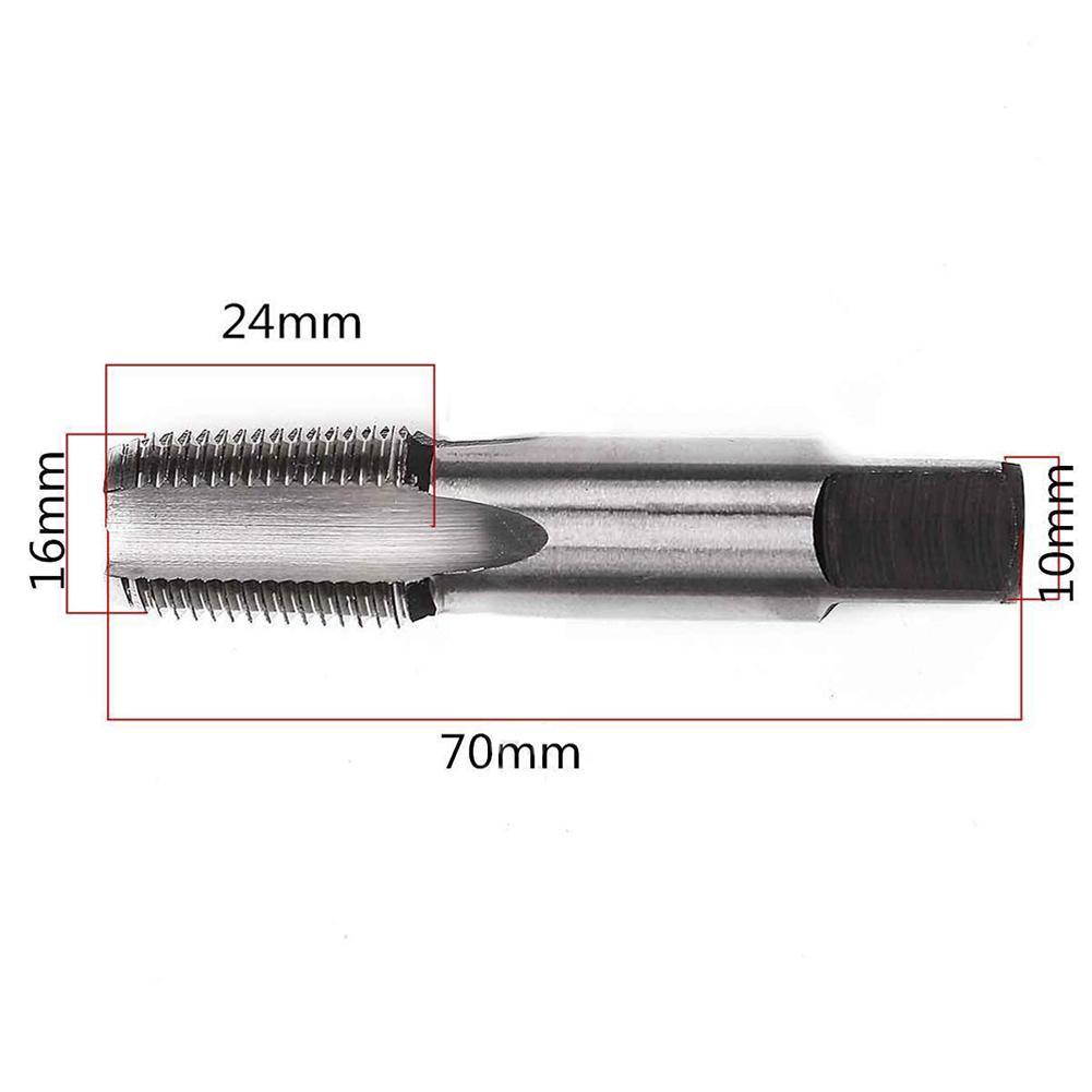 High Speed Steel 1pc Screw Threaded Tap Hand Tool 3818 NPT Taper Pipe Tap for Accurate Internal Threading in Pipes