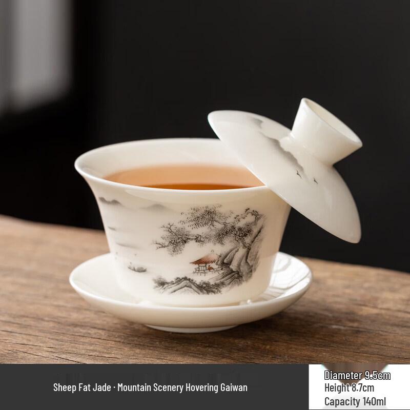 Dehua Ceramic Gaiwan Tea Bowl