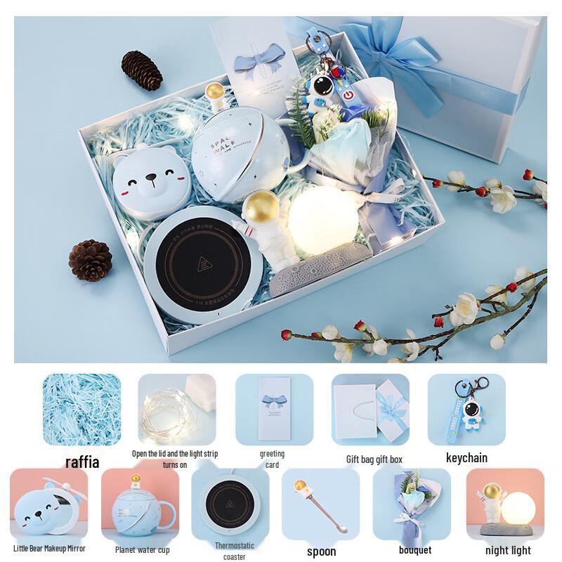 Ceramic Constant Temperature Mug Gift Set for Women