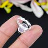 Pink Chalcedony Gemstone Handmade 925 Sterling Silver Jewelry Ring Size 7 KG-353