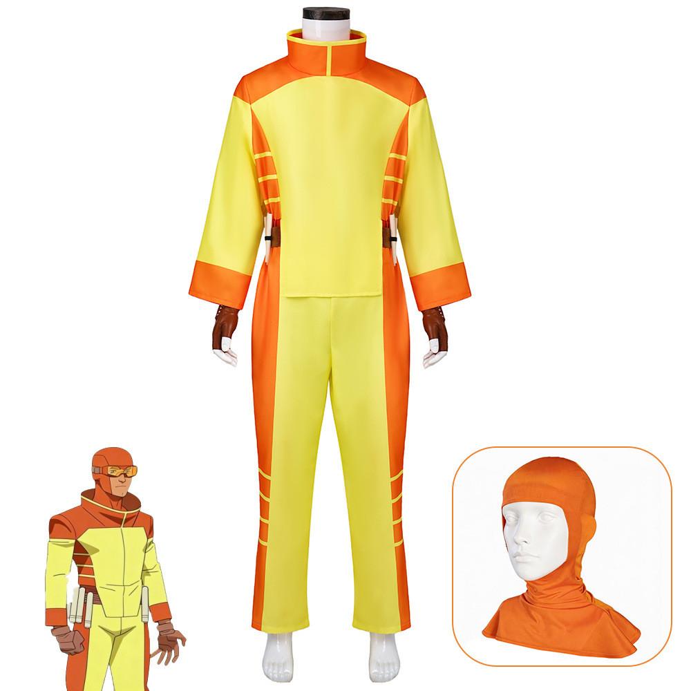 Invincible Cosplay Outfit For Children Polyester Fashion Comic Book Dress Halloween Attire