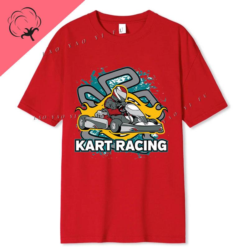 Officialwebsite Kart Racing FMF Exhaust Ama Motocross T Shirt Crewneck 100Cotton Unisex Cool Fashion Clothing Short Sleeve Top S
