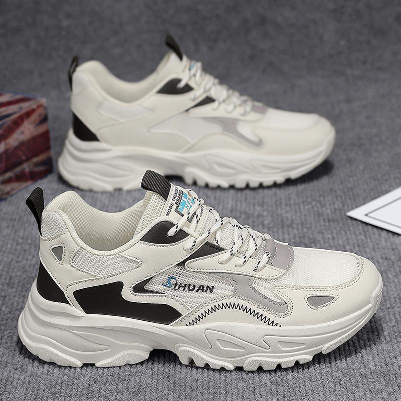 

Mesh breathable sneakers 2025 lightweight trendy fashion casual shoes, lightweight and comfortable personalized running shoes 44