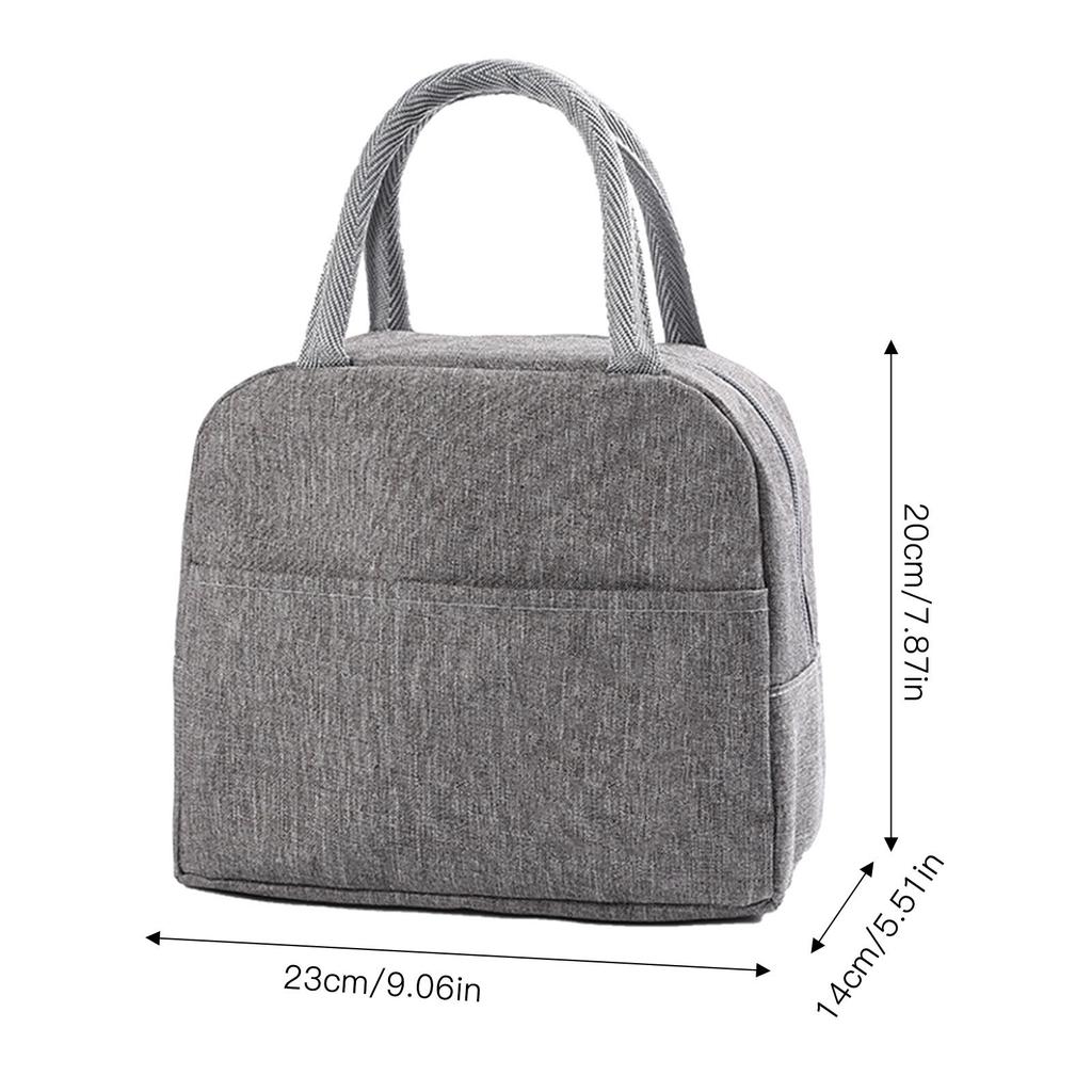 Tote Lunch Bag Reusable Insulated Cooler High Capacity Waterproof for Men Women Work Picnic Beach
