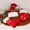 Christmas Hat Hanging Christmas Decorations Plush Christmas Ornaments  Holiday New Year