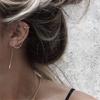 925 Sterling Silver Cuff Chain Earrings Wrap Tassel Earrings for Women Crawler Earrings Simple Dainty Jewelry Gifts for Mom