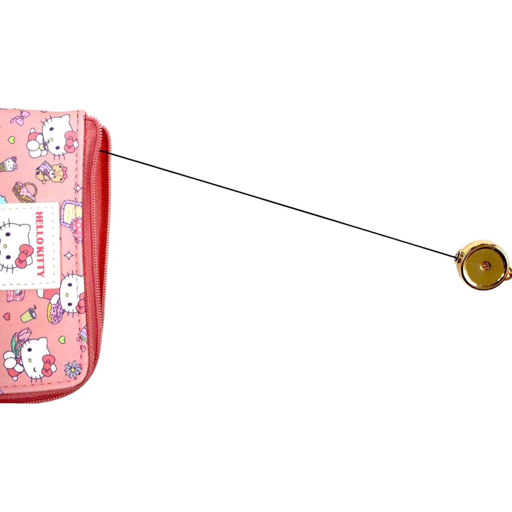 Ardi Retractable Key Passport Pouch Hello Kitty & SR52-6KT