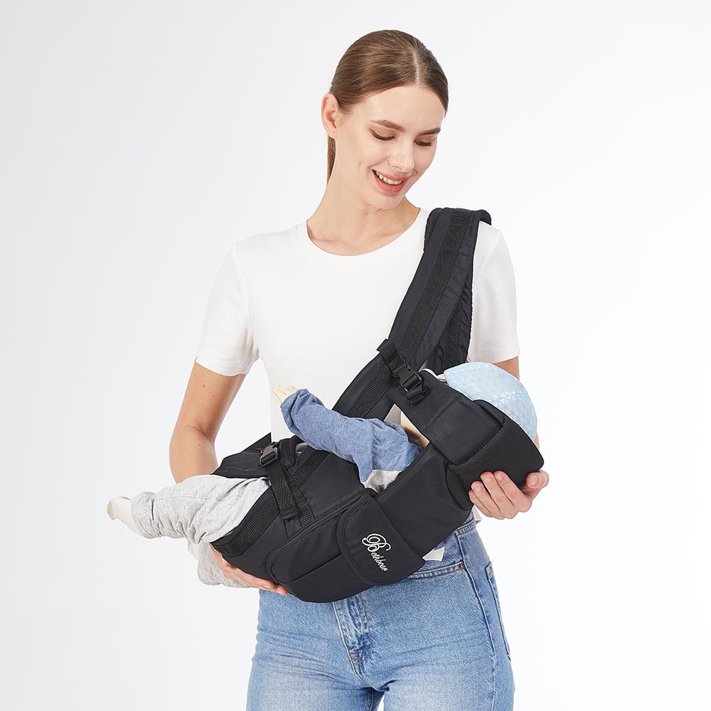 Marsupio Ergonomico 4-in-1 Regolabile Zaino Fascia per Neonato da 0 a 36 Mesi