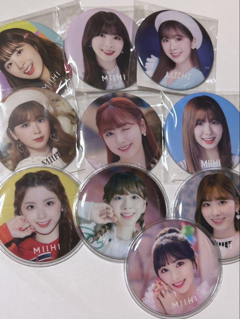 

[USED] NiziU goods can badge Miihi
