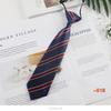 Children's Small Tie with Creative Fun Cartoon Polyester Short Lazy Knot Free Tie 6cm