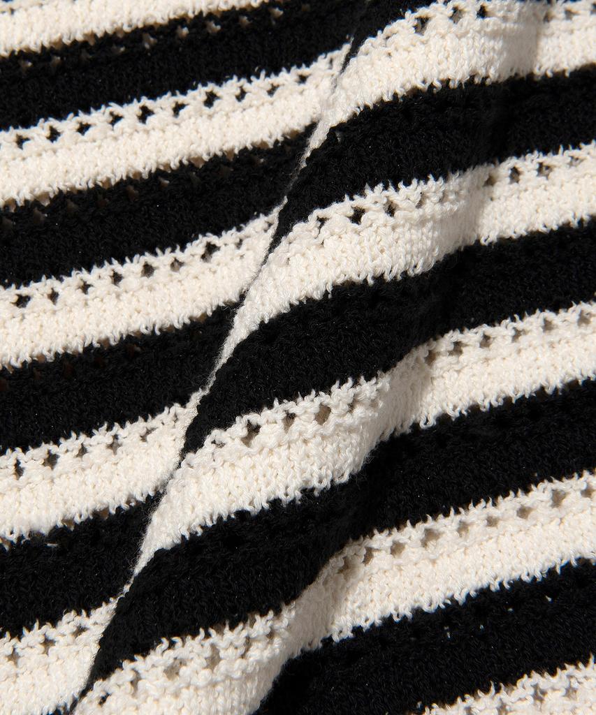 LEE Women'S Scaly Stripe Knit Black
