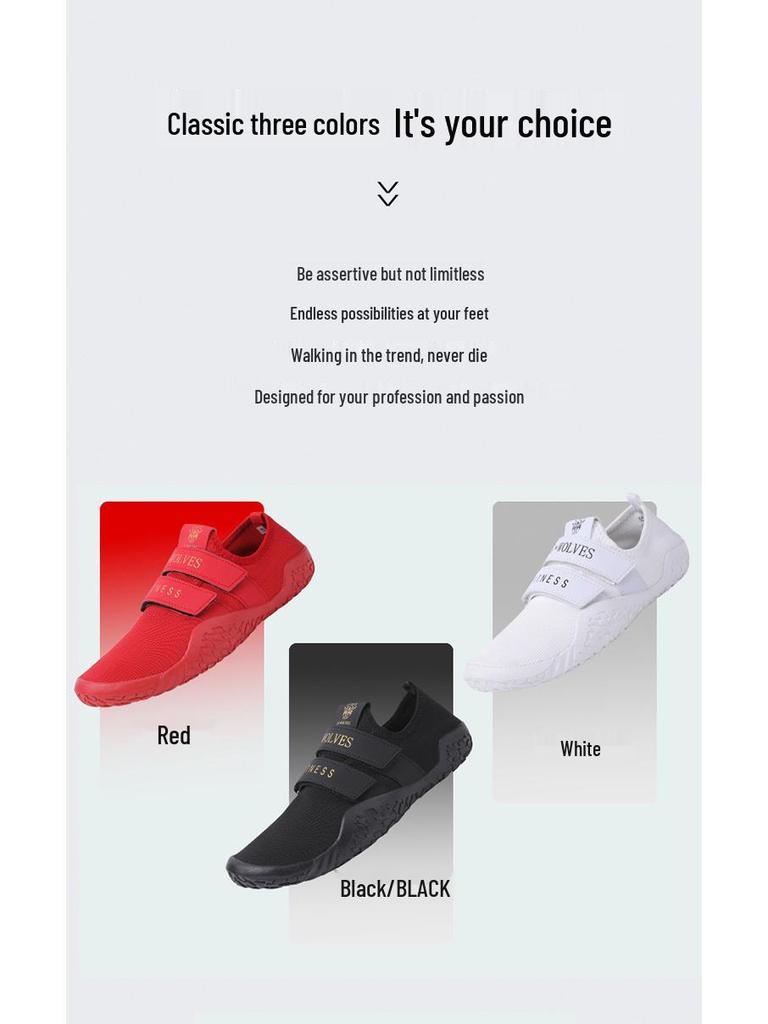 Non-Slip Barefoot Indoor Fitness and Yoga Shoes for Silent Aerobics, Cross-Training, Squats, and Deadlifts