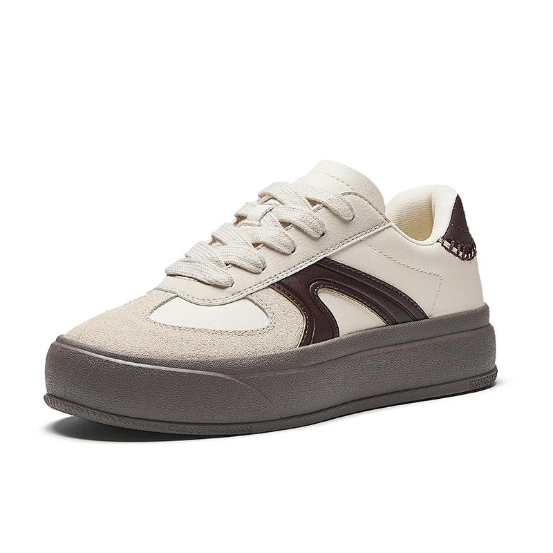 Anta Casual Shoes Off White Brown Women 922448003-2