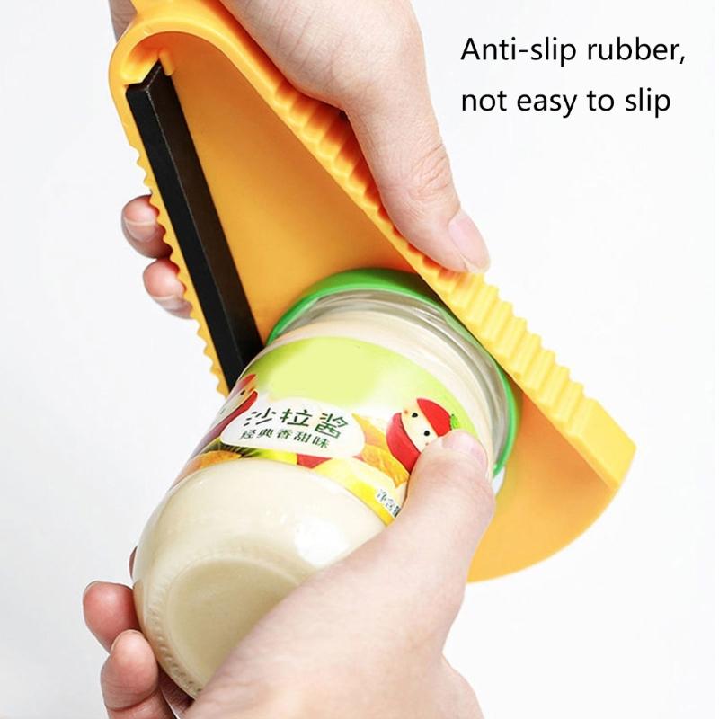 Ergonomic Handheld Bottle Opener For Seniors Multifunctional Can Opener for Jars Cans Sodas Kitchen Accessory