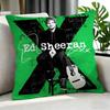 Singer - Ed Sheeran Cushion Cover Cushion Cover Set 4Pcs 50X50 45X45 40X40 Pillowcase Decorative Sofa Home Decor