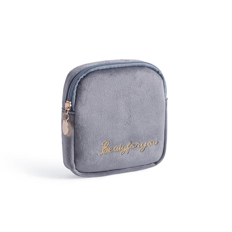 Portable Small Sanitary Pad and Lipstick Storage Pouch