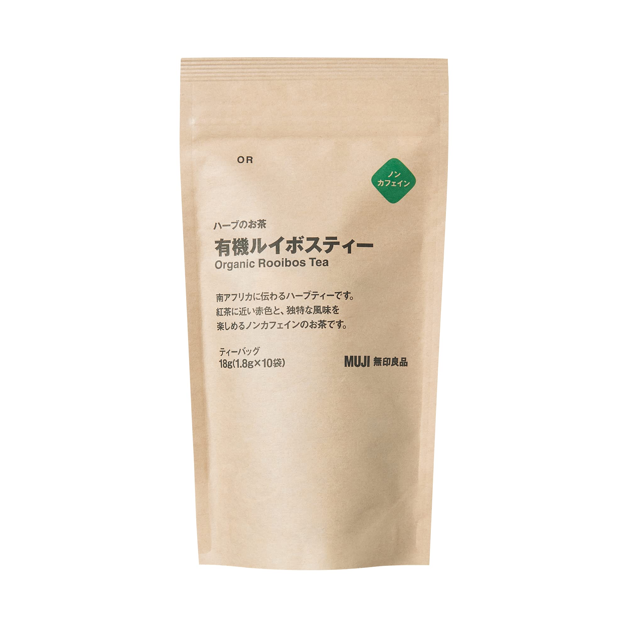 

MUJI Herbal Tea Органический чай ройбуш 18 г x 10 44099469 (Пакетики по 1,8 г)