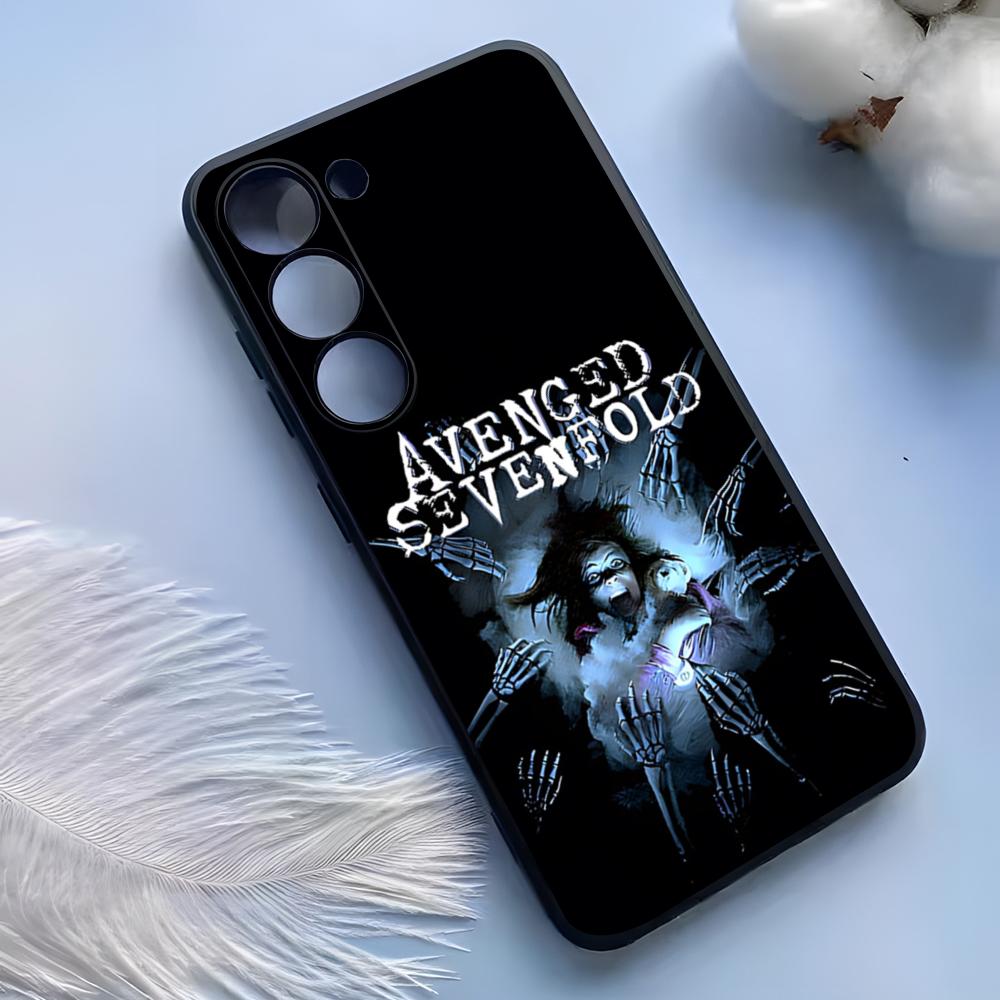 A-Avenged Sevenfold Handyhülle Für Samsung S25 Ultra S24 S23 S22 S21 S20 Plus Fe Galaxy A54 A53 A34 A25 Silikonhülle