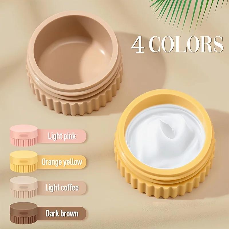 1pc Silicone Travel Containers Anti-Spill, Reusable, Perfect for Body Lotion, Hand Cream, Jewelry Storage Pill Organizer