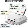 Canon Canon Printer A4 Inkjet Multifunction Printer PIXMA TS5430 White 2021 Model 4 Color Integra...