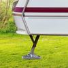 4Pcs/set RV Jack Pad Estabilizadores de Jack Fixos Permanentes RV Nivelamento Jack Stand Pads Chock Blocks Trailer Nivelamento Pad