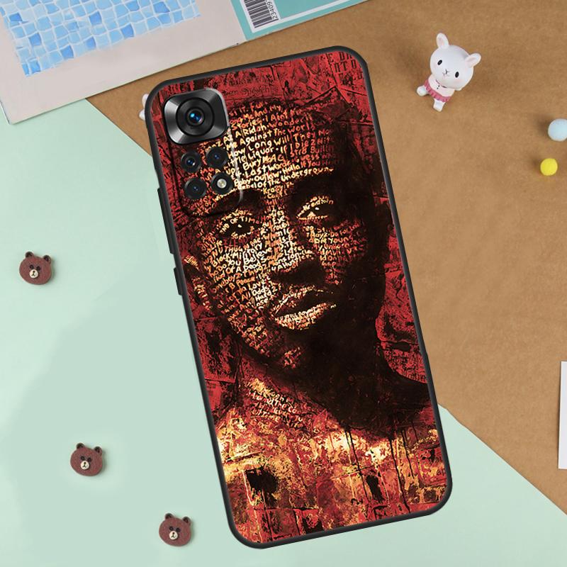 Tupac 2pac Shakur Hülle Für Xiaomi Redmi Note 13 12 11 9 10 14 Pro 10S 11S 12S Hülle Für Redmi 13C 10C 12C 14C