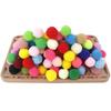 High Elastic Polyester Fluff Ball DIY Lace Black Long Hair Accessories