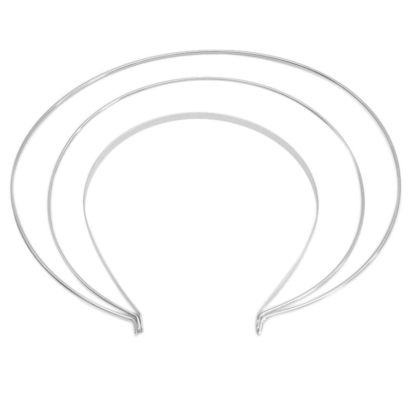 Accessori Semplici Dolci per Capelli Donna Studenti Fascia per Lavare il Viso Fasce a Corona Cerchio per Capelli a Base a Tre Strati Fai da Te