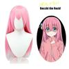 Lange 70cm Bocchi The Rock Gotou Hitori Cosplay Perücke Weiche Hochtemperaturfaser