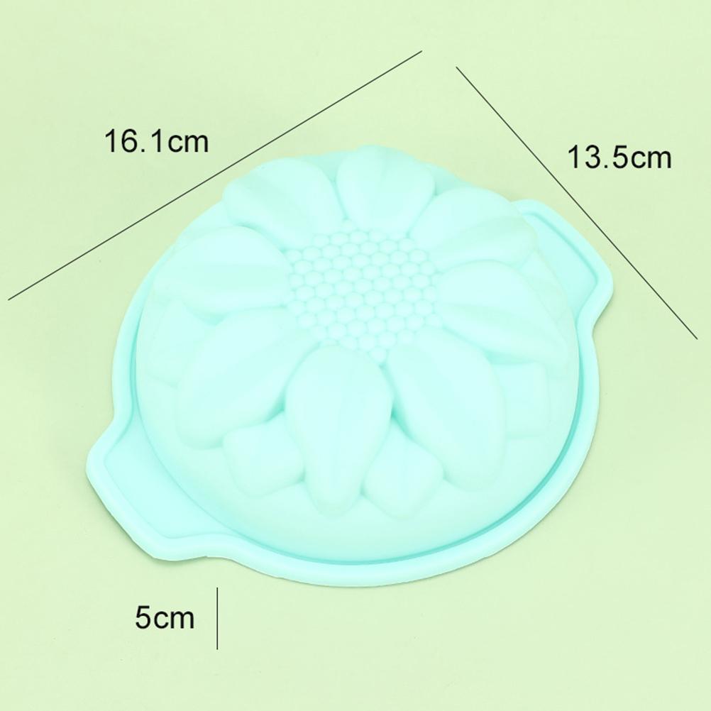Růže Slunečnice Květ Silikonová Forma DIY Narozeninový Dort Pečicí Forma Silikonová Forma Na Výročí Cheesecake Chléb Forma na Bochník