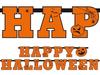 Baner Napis Happy Halloween  210Cm  1 Szt.