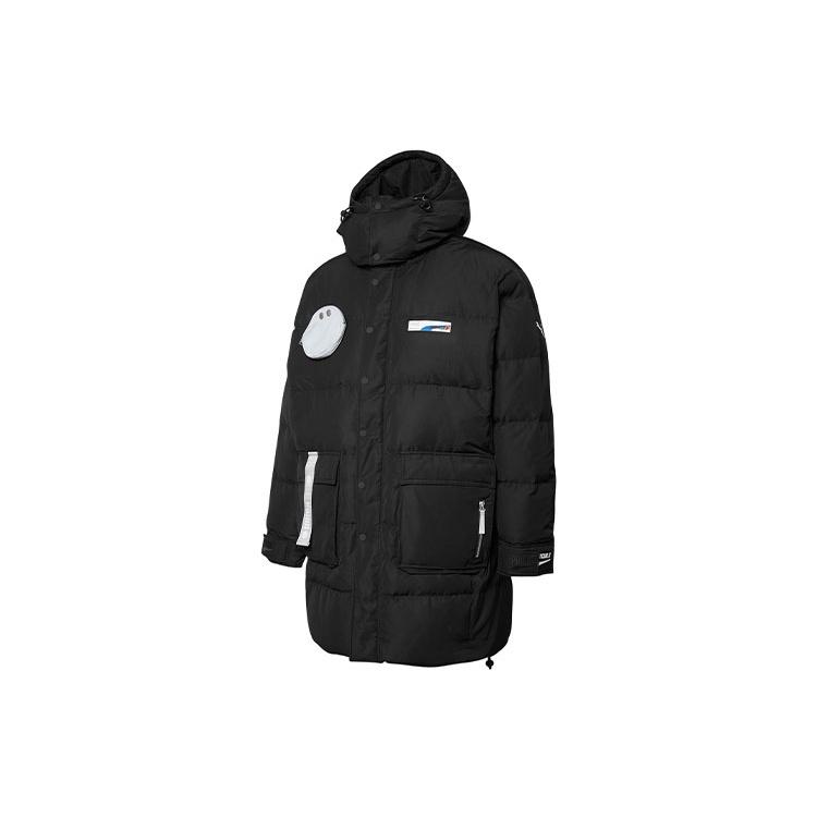 PUMA X Roaringwild Long Down Jacket  Black  Men s 532588-01 M