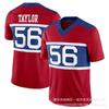Mens Football Jersey Giants Team 1 8 JONES 26 BARKLEY 56 44 Embroidered Rugby Uniform