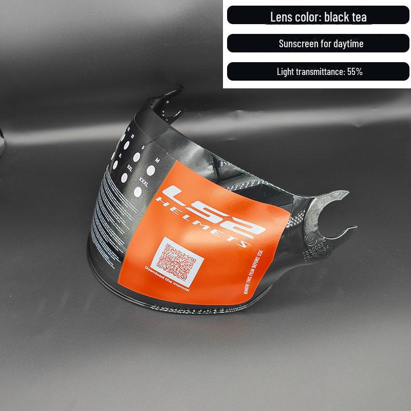 LS2 OF562 Protezione UV Giorno/Notte Lente Mezzo Casco con Copertura Parabrezza Rinforzata
