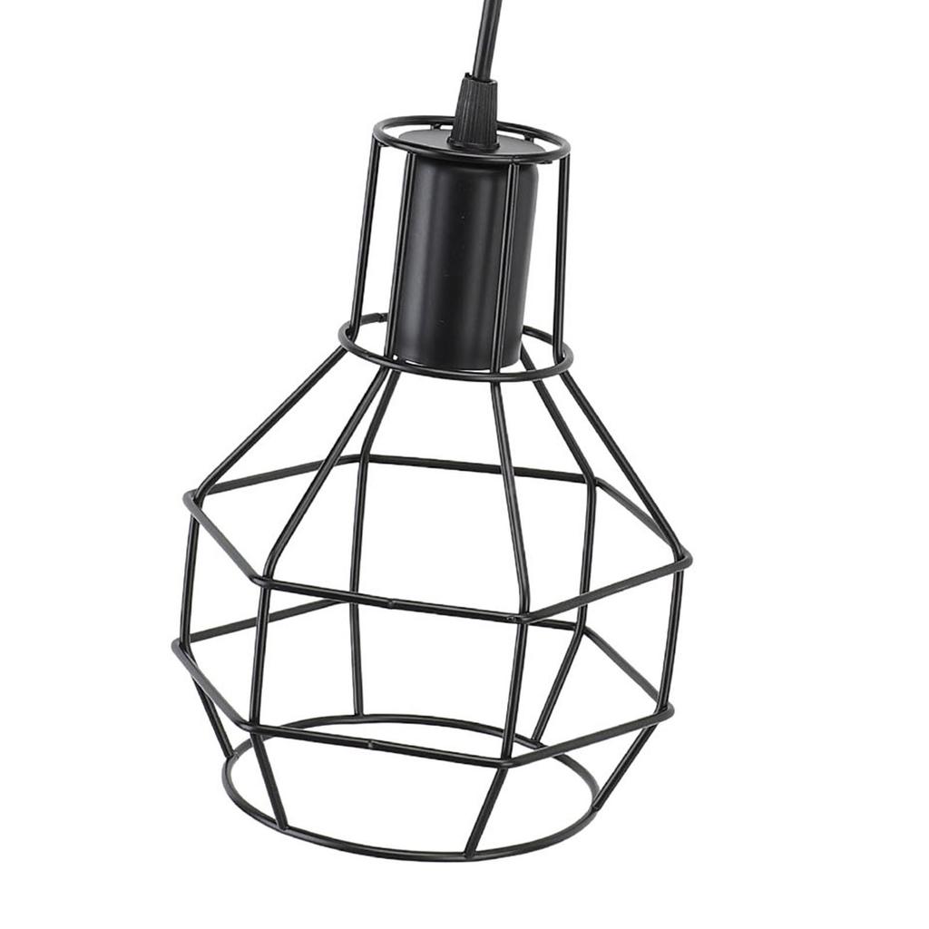 Cage Wall Sconce Shade Easy Installation Industrial Look Cage Wall Light Shade for Home Living Room Kitchen