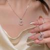 Safe Charm Pendant Necklace for Women - Luxurious and Sophisticated Lockbone Chain - New Style Accessory