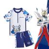 Children's Swimsuit Boys Split Boys Swimsuit Medium and Older Children's Sunscreen Set Swimsuit