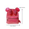 Bling Kids Backpacks Princess Bags for Girls Schoolbag Bow Knot Baby Kindergarten Backpack Toddler Shoulders Bag Children Gift