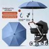 Met Klem UV-Bescherming Paraplu Verstelbare Kinderwagen Paraplu Zon Bescherming