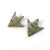 Korean Retro Floral Collar Clip Brooch for Men and Women