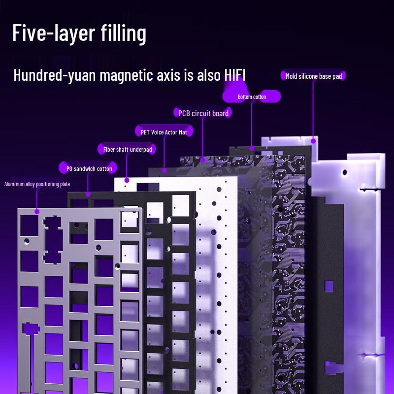 AULA HERO 68HE Magnetic Switch Mechanical Gaming Keyboard