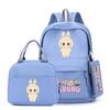 3Pcs/sst Cute Printed Backpackstudent Teenage Children Girl Boy Schoolbag Bookbag Men Women Large Capacity Waterproof Laptop Bag Mochila