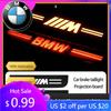 BWX1 Car Sticker Hot 2026 Hot For Car Brake Tail Light Logo Acrylic Projection Board Top Auto Emblem For BMW X1 X2 X3 X5 X4 X6 X7
