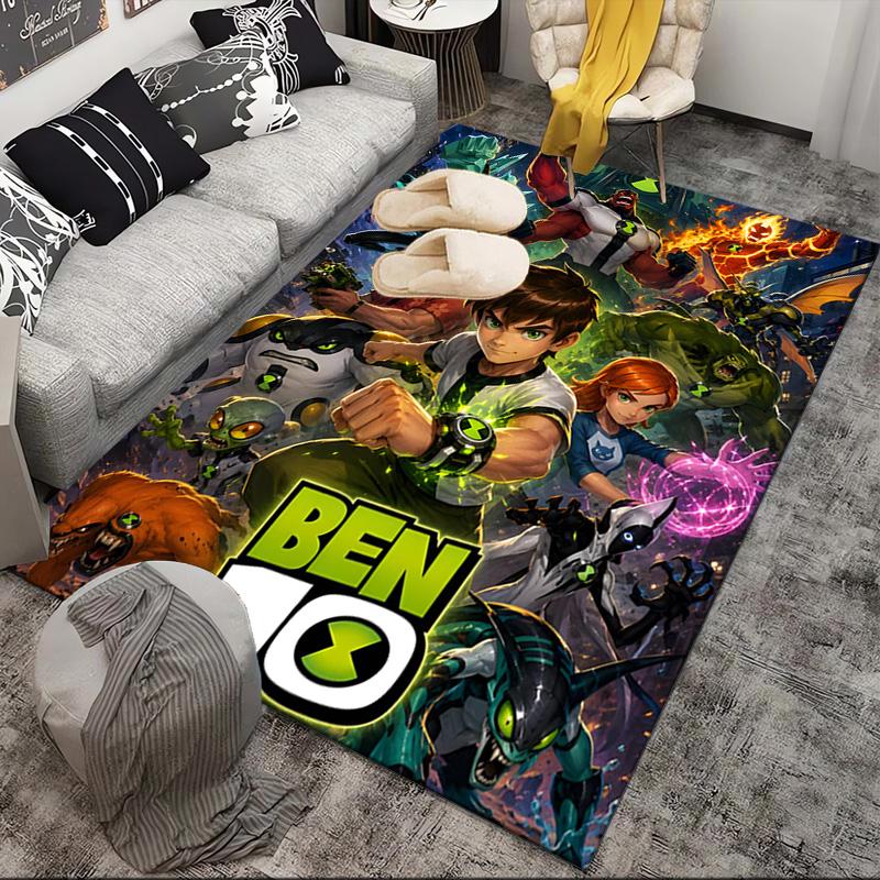 Ben Alien Force Area Rug Suitable for Indoor And Outdoor,Carpets for Kitchens, Homes, Offices, Living Rooms,Home Decor,Christmas Gift