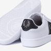 Fred Perry Tênis Masculino S B721 Couro Tira de Tecido com Marca
