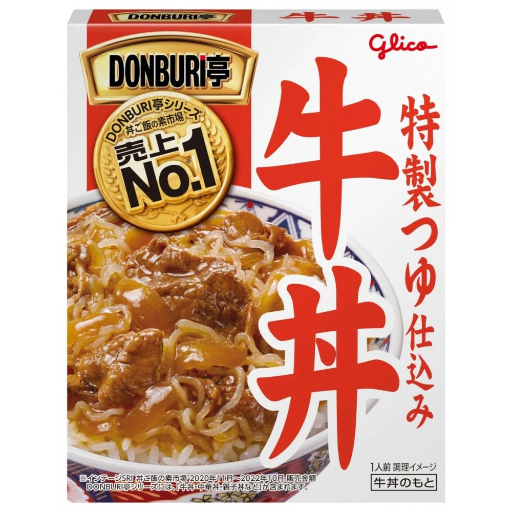 

Ezaki Glico beef bowl 160g x 10 pieces DONBURI-tei