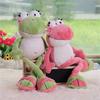 Cute Plush Frog Toy With Long Legs Perfect Gift For Girls And Couples